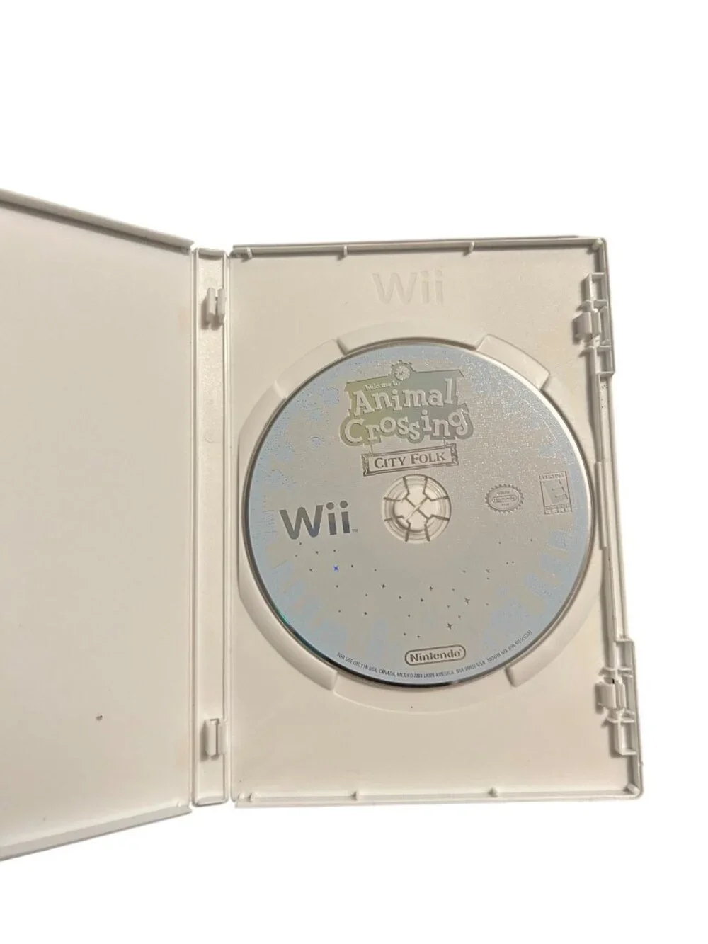 Animal Crossing City Folk For Nintendo Wii Complete With Case
